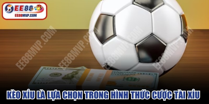 Kèo xỉu là lựa chọn trong hình thức cược tài xỉu quen thuộc 